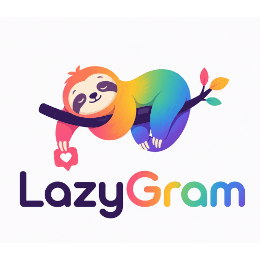 Sloth pelangi LazyGram sedang berehat di atas dahan